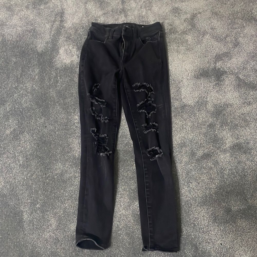 Black American Eagle Jeans